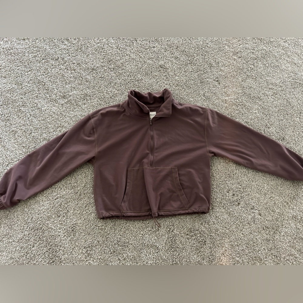 Abercrombie & Fitch cinched sweatshirt